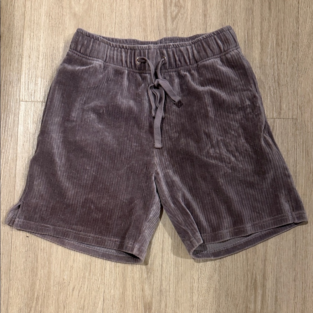 Men's Corduroy Shorts - Brown